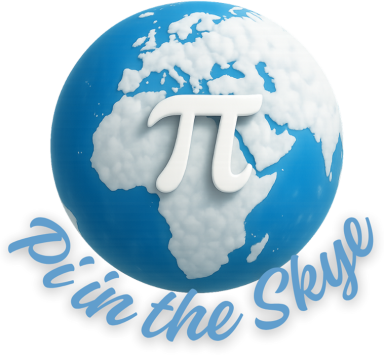 Pi in the Skye Logo